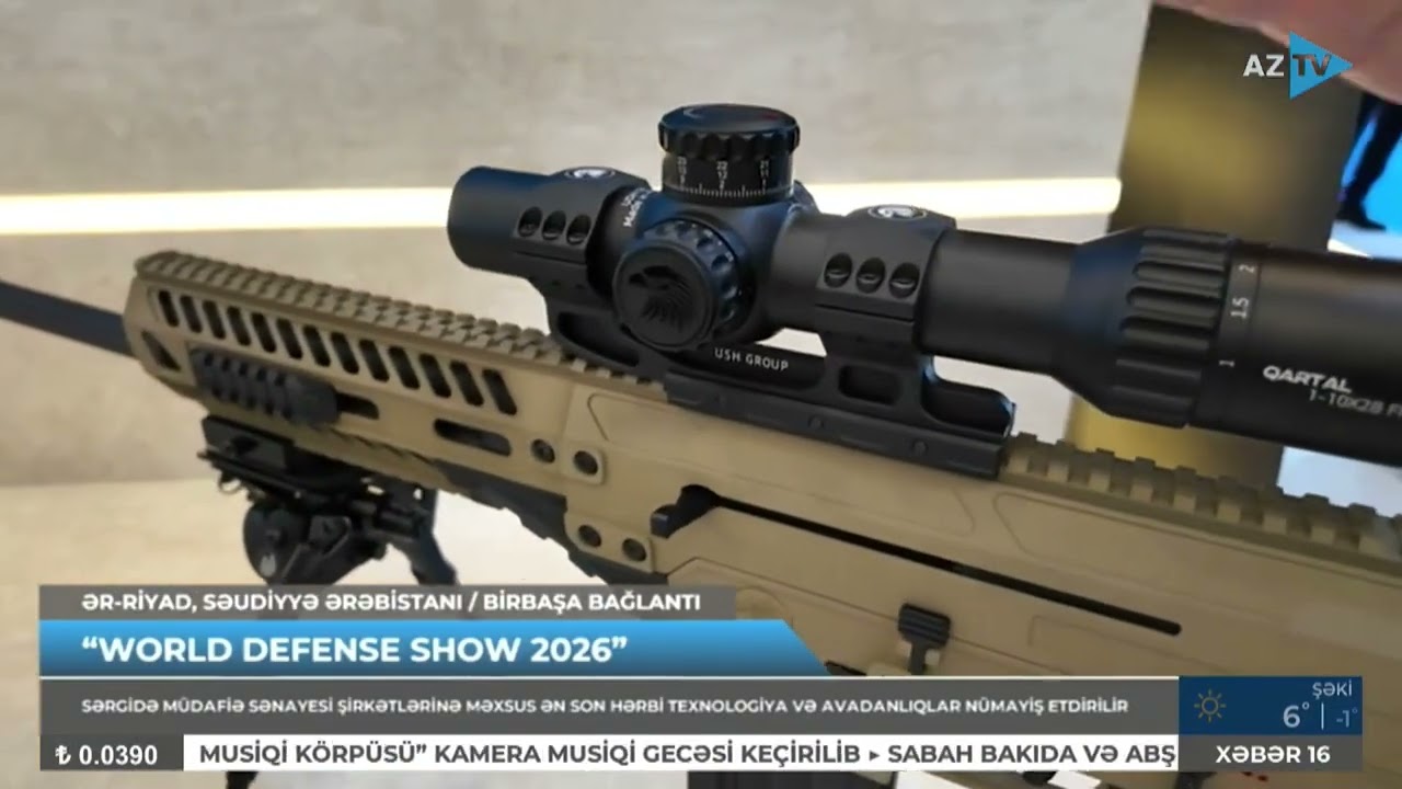Vüqar Mustafayevin rəhbərlik etdiyi nümayəndə heyəti “World Defence Show 2026” sərgisində