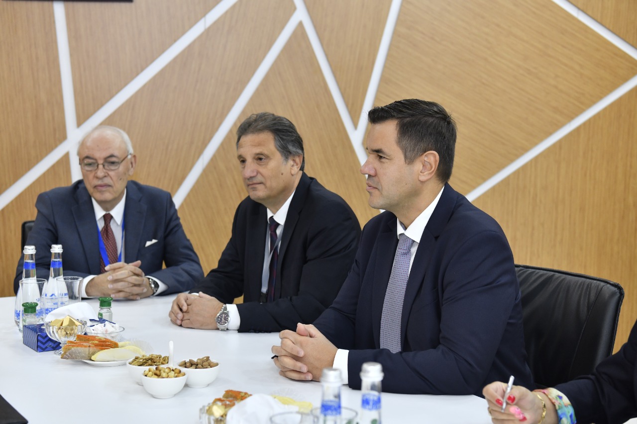 Mədət Quliyev "ADEX" və "Securex Caspian" sərgiləri çərçivəsində bir sıra görüşlər keçirib