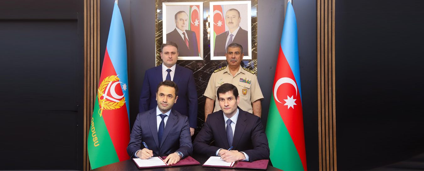 “Azərsilah” Müdafiə Sənayesi Holdinqi” QSC ilə Müdafiə Nazirliyi arasında Anlaşma Memorandumu imzalanıb