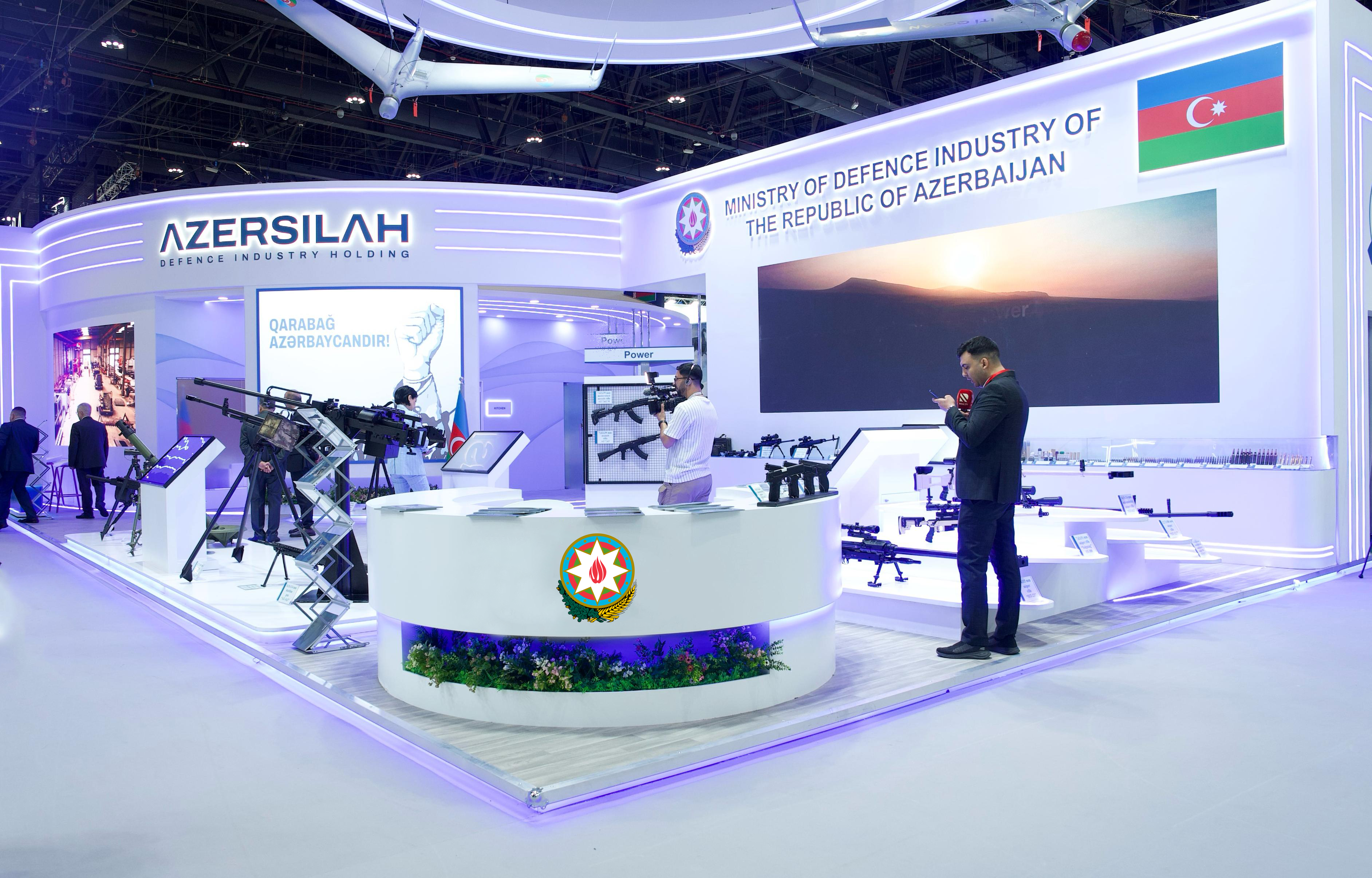 Azərbaycan silahları “IDEX 2025” sərgisində nümayiş olunur