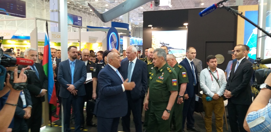 Müdafiə Sənayesi Naziriyinin təmsil olunduğu “ARMY-2019“ Beynəlxalq Hərbi-Texniki Forumun açılışı oldu
