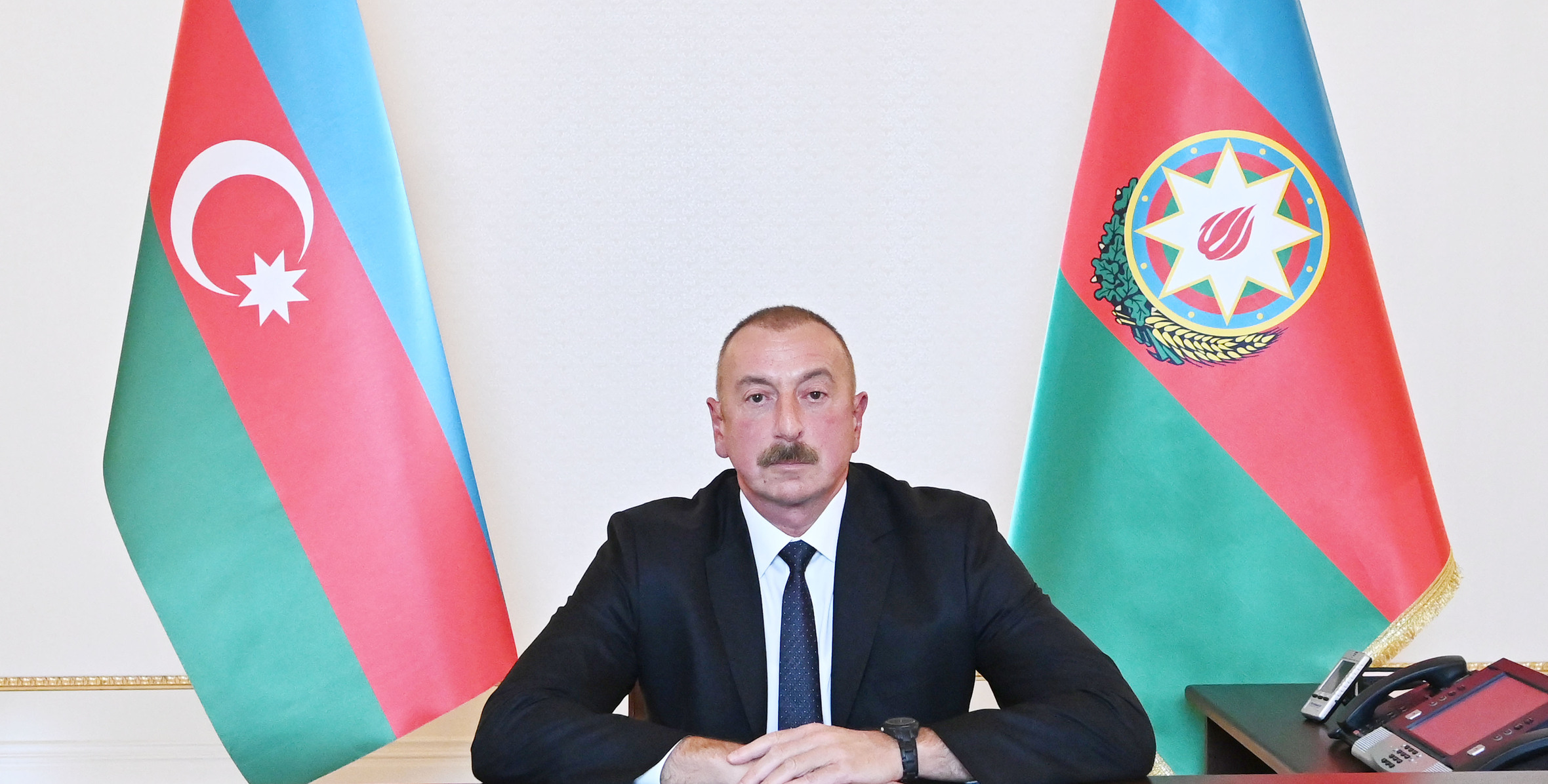 Azərbaycan Respublikasının Prezidenti İlham Əliyev:"Biz tarixin ən şərəfli anlarını yaşayırıq"