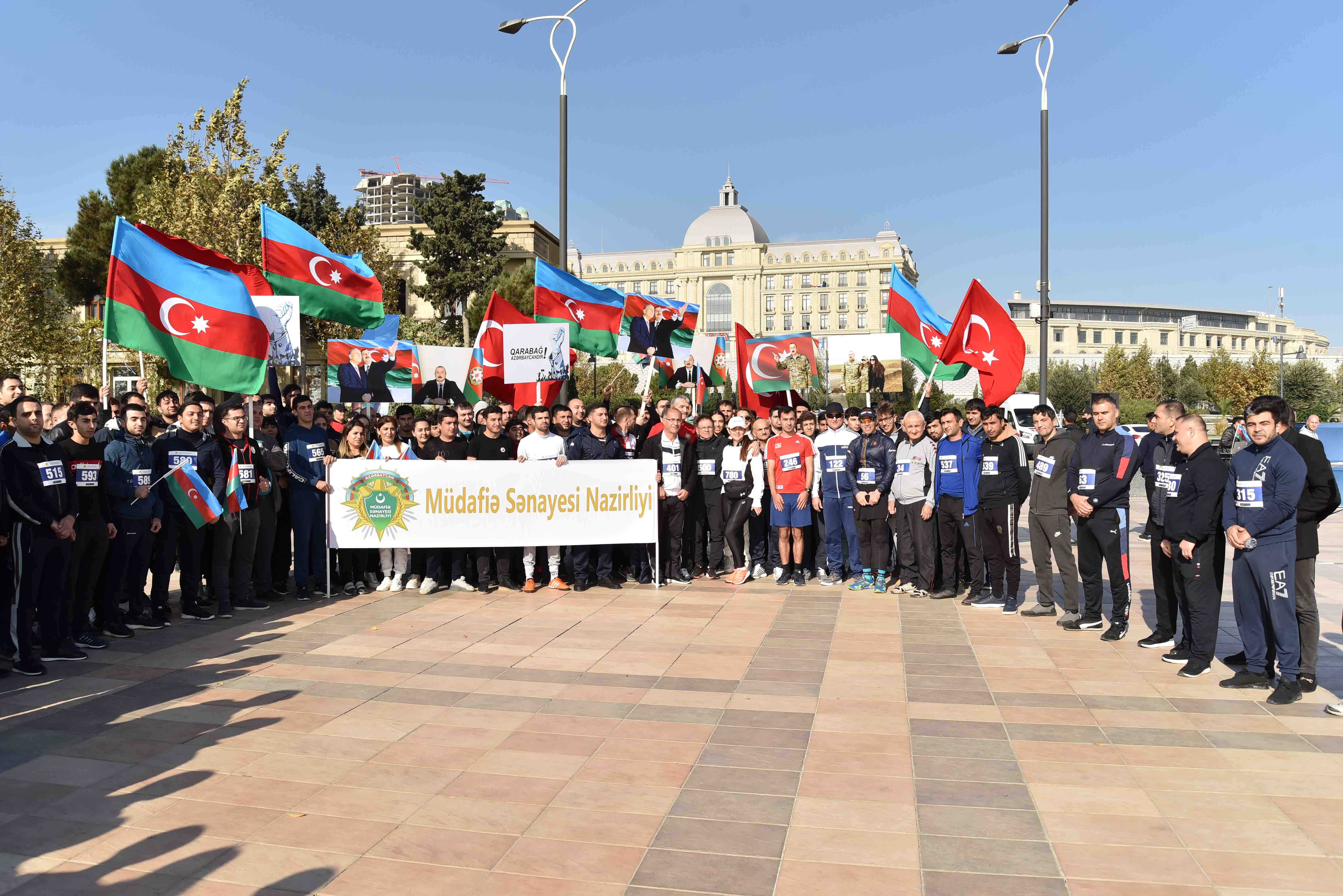 Bakıda Zəfər Gününə həsr olunmuş “Qələbə qaçışı” xeyriyyə tədbiri baş tutub