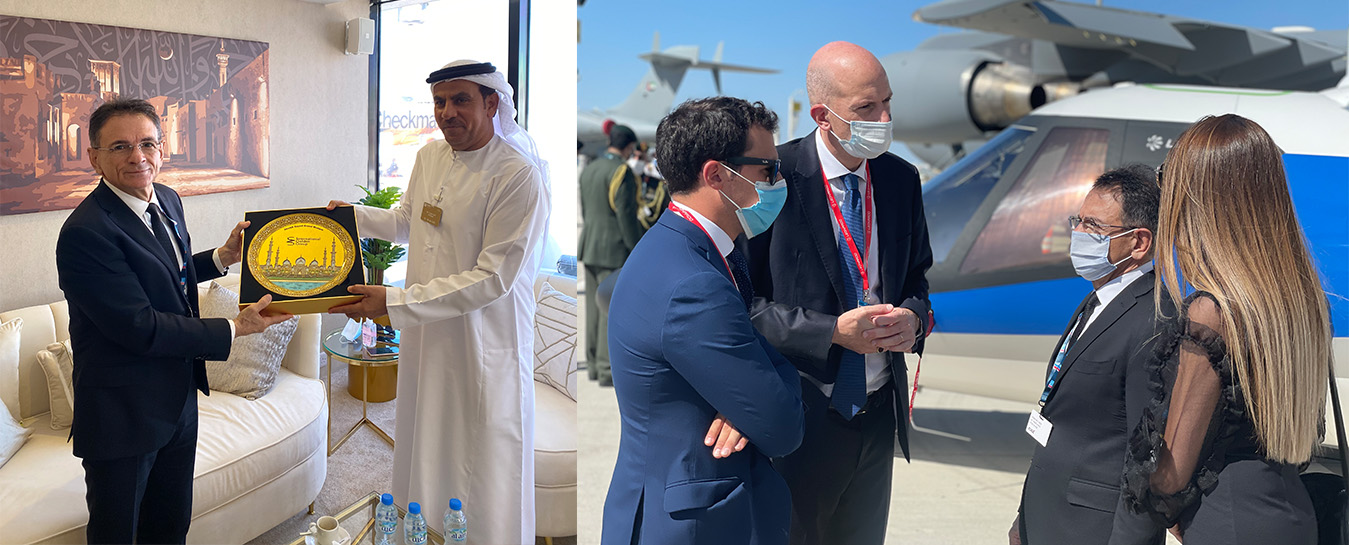 Mədət Quliyev “Dubai Airshow-2021” sərgisində iştirak edib