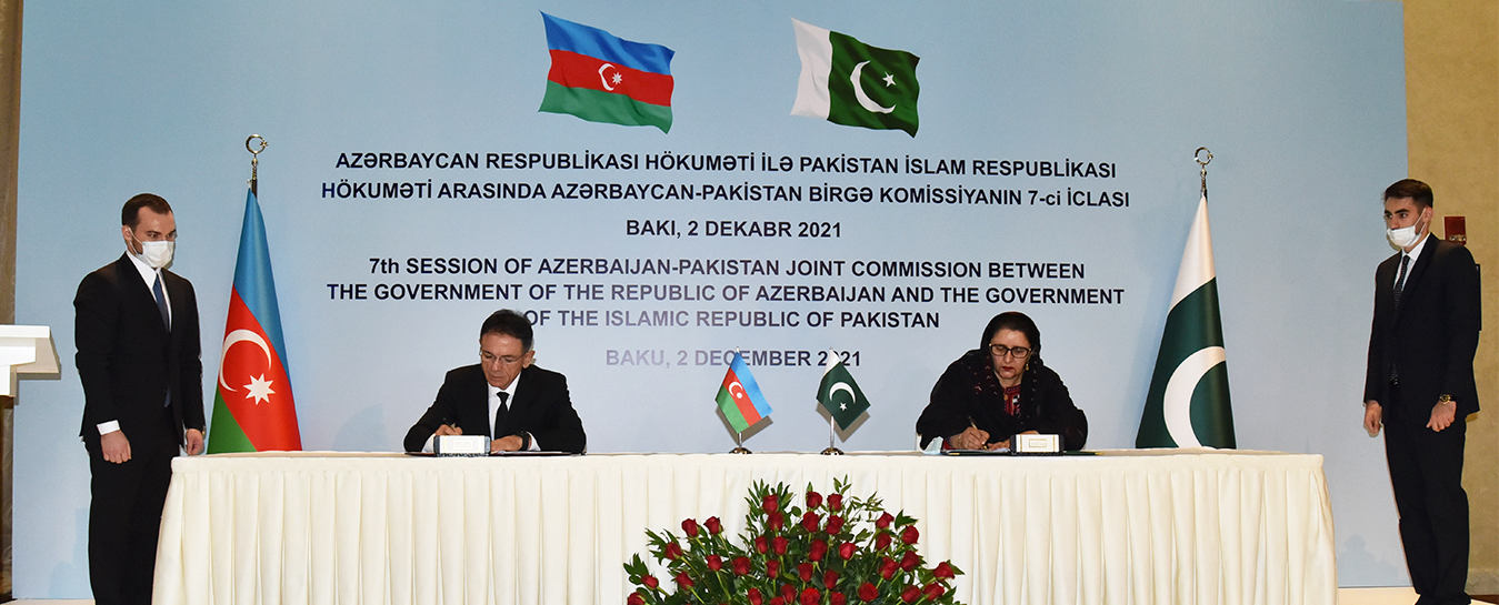 Azərbaycan-Pakistan Hökumətlərarası Birgə Komissiyasının 7-ci iclasının Protokolu imzalanıb
